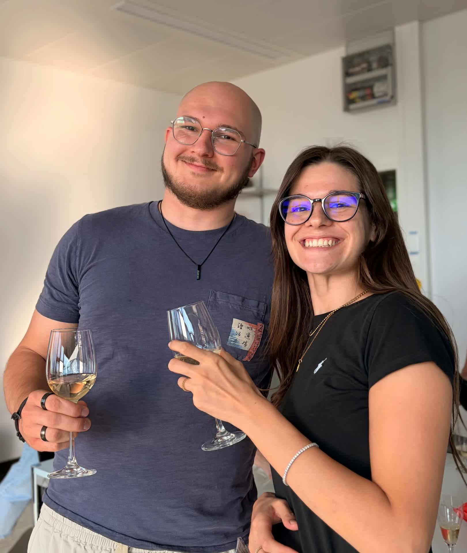 Double the neurons, double the fun — welcome Michela & Tim! 🥂